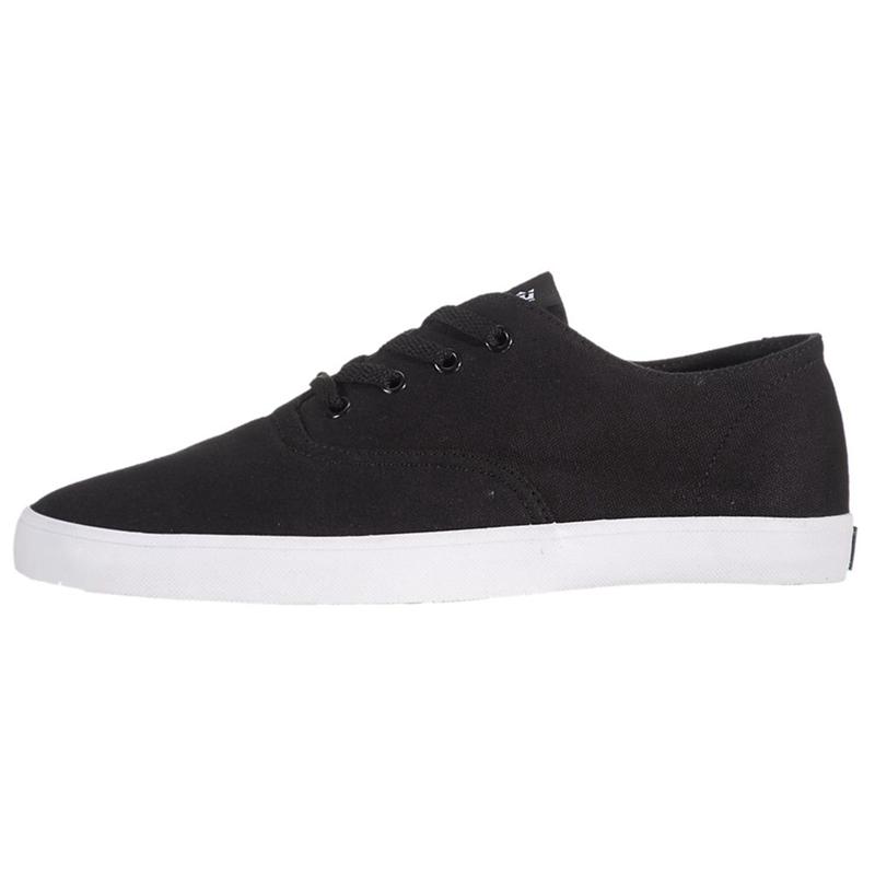 Supra Womens WRAP Low Tops Shoes Black - India (HYCWAI270)